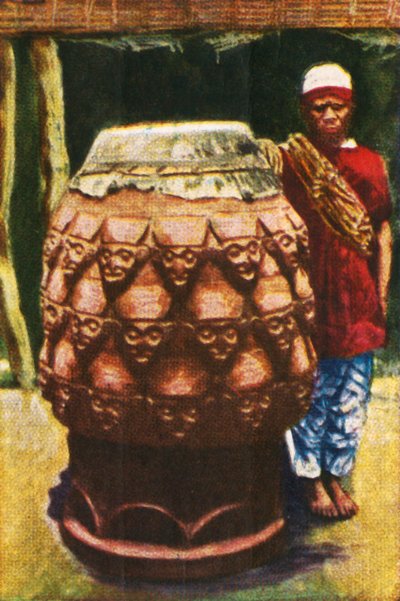 Tambour parlant, Cameroun, vers 1928 - Unbekannt