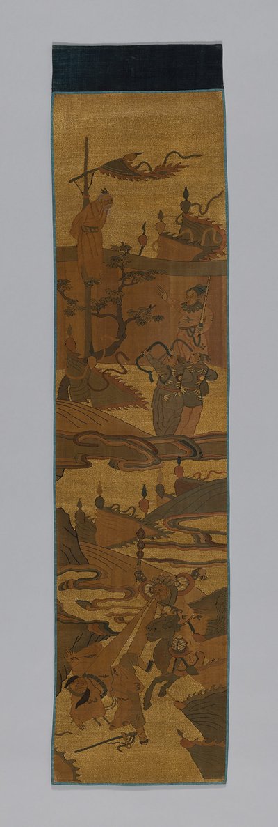 Tapisserie, Chine, Dynastie Qing 1644-1912, 19ème siècle - Unbekannt