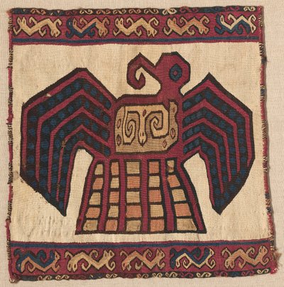 Panneau carré de tapisserie, vers 700-1100 - Unbekannt