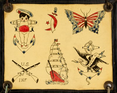 Tattoo Flash, XXe siècle - Unbekannt