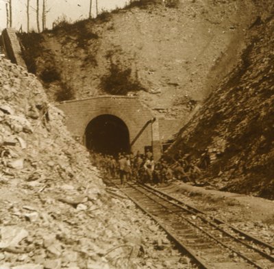 Tunnel de Tavannes, Verdun, nord de la France, vers 1914-1918 - Unbekannt