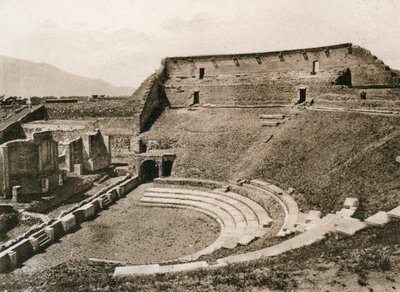 Teatro tragico, Pompéi, Italie, vers 1900 - Unbekannt