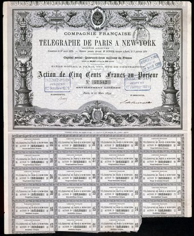 Télégraphie, certificat d