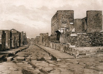 Tempio della Fortuna, Pompéi, Italie, vers 1900s - Unbekannt
