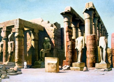 Temple de Ramsès II, Louxor, Égypte, 20ème siècle - Unbekannt