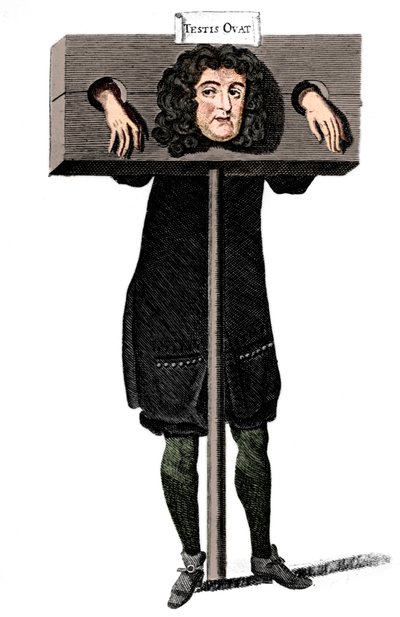 Testis Ovat, Titus Oates au pilori, 17ème siècle c1905 - Unbekannt