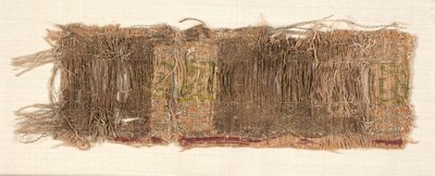 Fragment de textile, 13ème siècle - Unbekannt