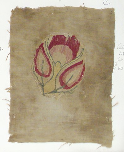 Fragment de textile, copte, 5ème-6ème siècle - Unbekannt