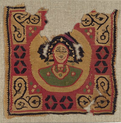 Fragment de textile, copte, 6ème-7ème siècle - Unbekannt