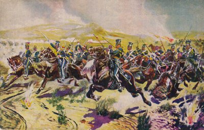 Les 17e Lanciers. La charge de la brigade légère à Balaclava, 1854 - Unbekannt