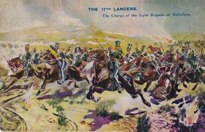 Les 17e lanciers. La charge de la brigade légère à Balaclava, 1854, 1939 - Unbekannt