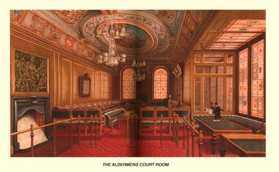 La salle du tribunal des échevins - Unbekannt