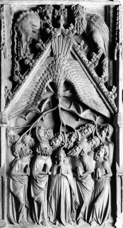 Le Retable de la Vie de la Vierge (détail) - Unbekannt