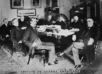Le cabinet de guerre américain, 1898 - Unbekannt