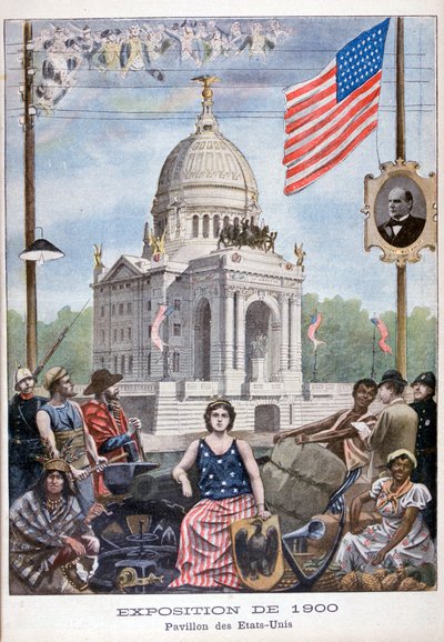 Le pavillon américain à l