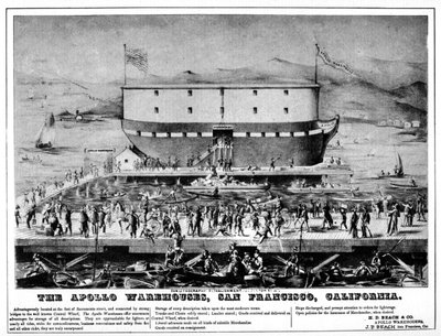 Les entrepôts Apollo, San Francisco, Californie, 19e siècle 1937 - Unbekannt