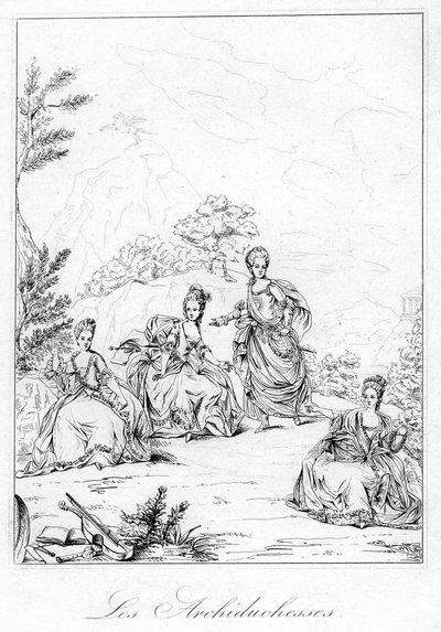 Les Archiduchesses, 17ème siècle - Unbekannt