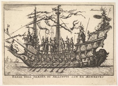 Les Argonautes menés par Minerve Reale dell armata di Argonuti con da Minerves, de la série..., 1664 - Unbekannt