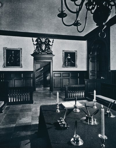 La salle de réunion de la Chambre des Bourgeois, vers 1938 - Unbekannt
