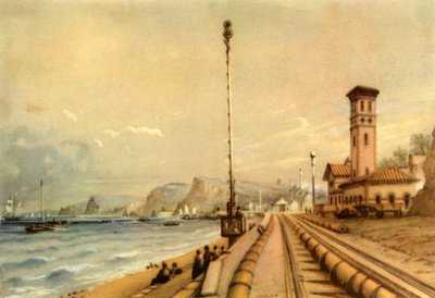 Le chemin de fer atmosphérique à Dawlish, 1847, 1945 - Unbekannt