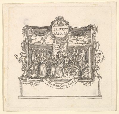 Le Bénéfice des auteurs : Pasquin, 1736 - Unbekannt