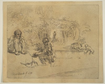 Les Baigneurs, 1651 - Unbekannt
