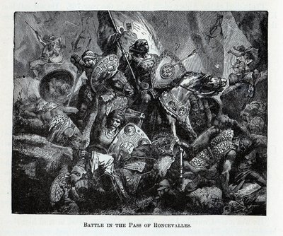 La Bataille de Roncevaux, 1882 - Unbekannt
