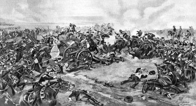 La Bataille de Waterloo, combattue le 18 juin 1815, 1910 - Unbekannt