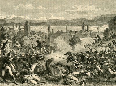 La bataille de Zurich - Unbekannt