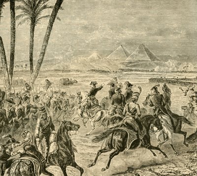 La Bataille des Pyramides, 1798, 1890 - Unbekannt
