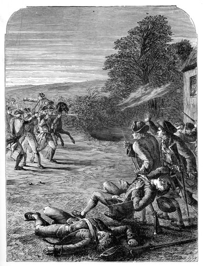 Les Batailles de Lexington et Concord, 19 avril 1775, 1872 - Unbekannt