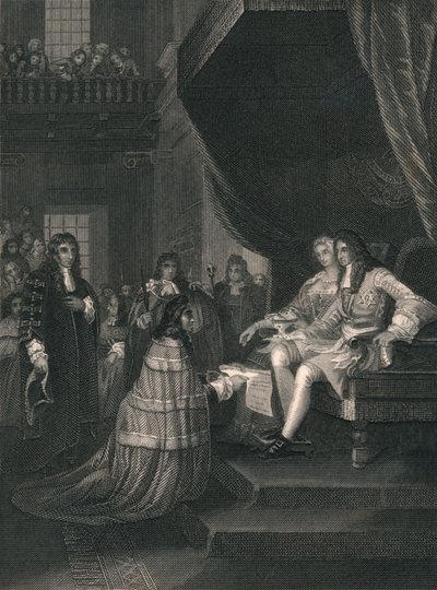 La Déclaration des droits présentée à Guillaume et Marie, 1689, milieu du 19e siècle - Unbekannt