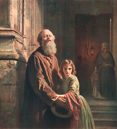 Le Mendiant aveugle, 1853, vers 1902 - Unbekannt