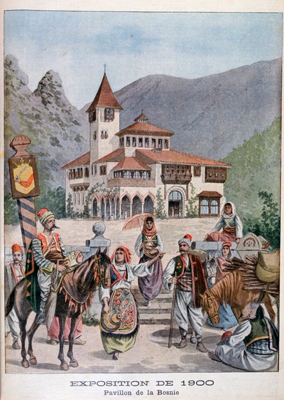 Le pavillon bosniaque à l