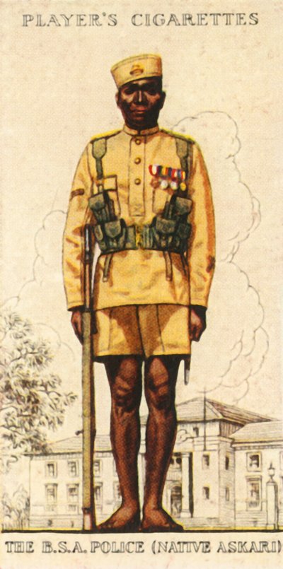 La Police sud-africaine britannique Askari, 1936 - Unbekannt