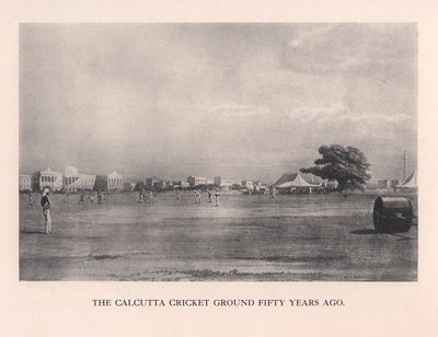 Le terrain de cricket de Calcutta, Inde, 1861 - Unbekannt