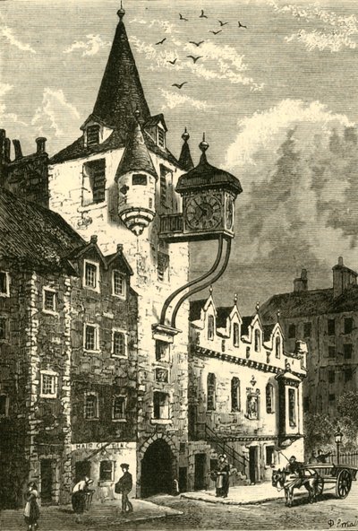 Le Canongate Tolbooth, Édimbourg, 1890 - Unbekannt