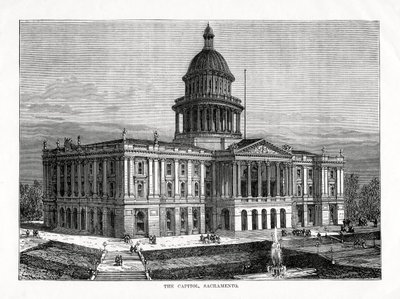 Le Capitole, Sacramento, Californie, États-Unis, 1877 - Unbekannt