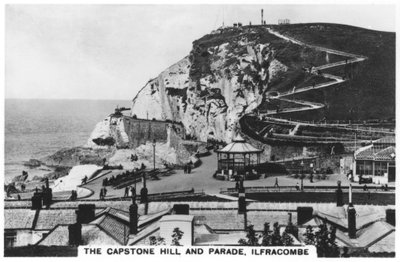 La colline de Capstone et la parade, Ilfracombe, 1936 - Unbekannt