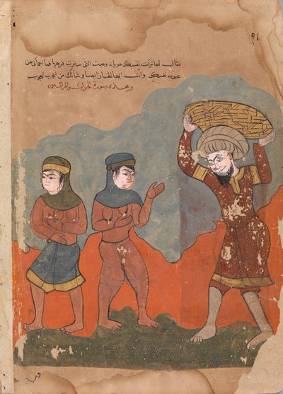 Le paysan captif avec ses deux épouses, Folio d