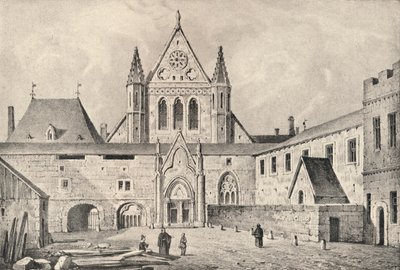 Le monastère des Carmélites sur la rue d