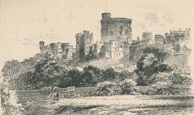 Le Château depuis la rive du Berkshire, 1895 - Unbekannt