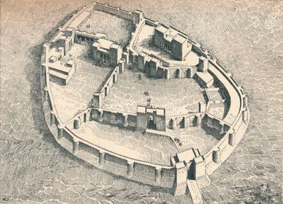 Le château de Sendshirli en Syrie du Nord, vers 1902, 1903 - Unbekannt