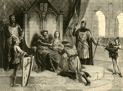 La Cérémonie du service féodal, IXe-Xe siècle, 1890 - Unbekannt