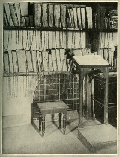 La bibliothèque enchaînée de l