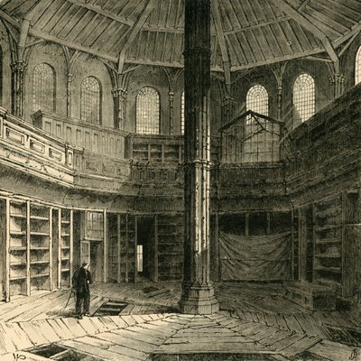 La Salle Capitulaire avant sa restauration, 1881 - Unbekannt