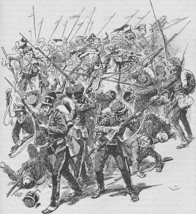 La Charge des lanciers autrichiens, 1902 - Unbekannt