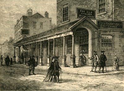 La Maison des petits pains de Chelsea, 1810, vers 1876 - Unbekannt