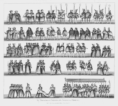 Le baptême du prince Arthur, 24 septembre 1486 - Unbekannt
