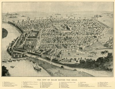 La ville de Delhi avant le siège, 1901 - Unbekannt